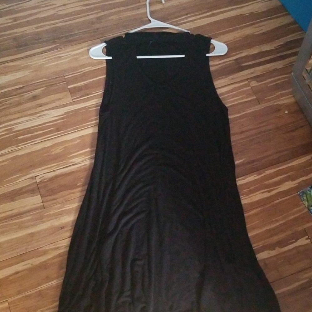 Black Flowy Dress